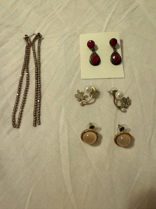 Lote de pendientes variados