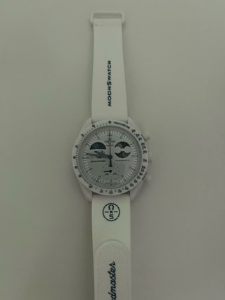 Omega x Swatch Orologio snoopy gold bianco