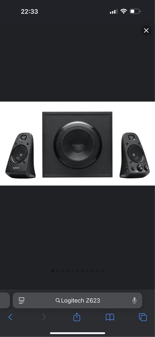 Altavoces Logitech Z623 Negro