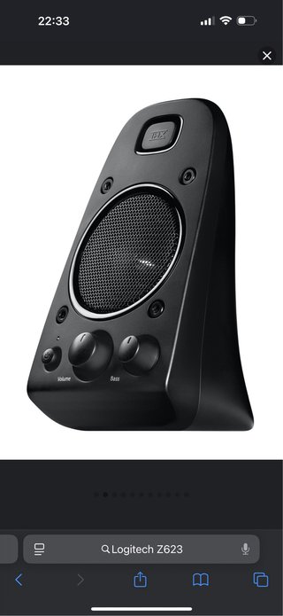 Altavoces Logitech Z623 Negro