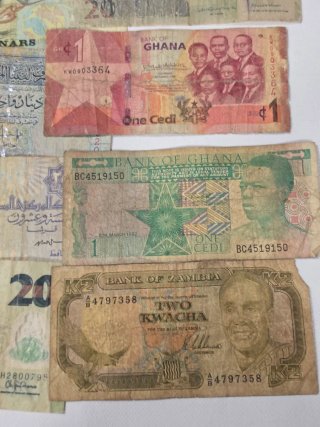 Lote de Billetes Africanos