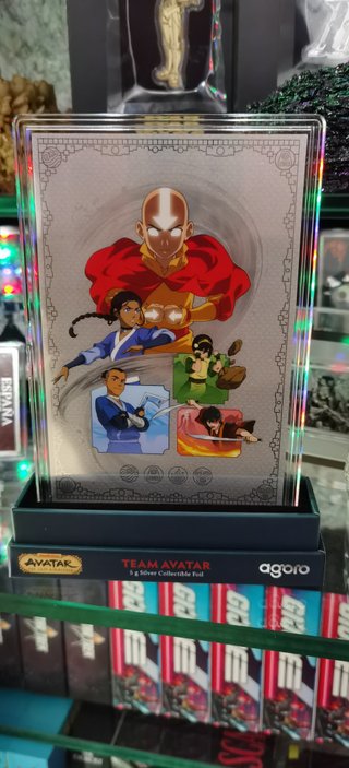 Team Avatar 5g Plata Coleccionable