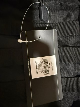 Mochila Táctica Mil-Tec Negra Talla S