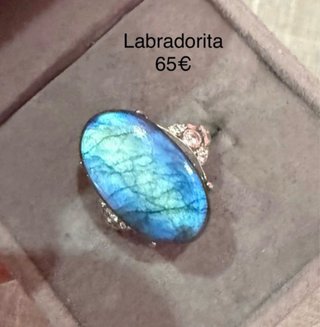 Anillos minerales Plata 925 Ajustable