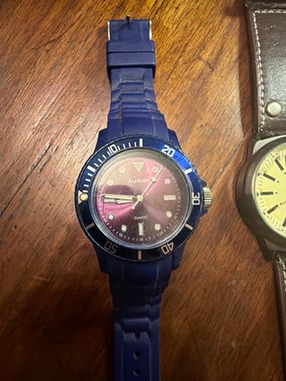 Lote 3 Relojes Unisex Azul y Marrón