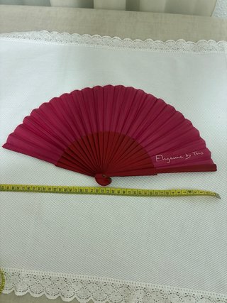 Abanico Tous Original Rosa y Rojo