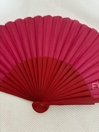 Abanico Tous Original Rosa y Rojo