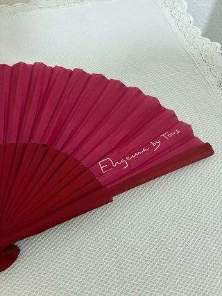 Abanico Tous Original Rosa y Rojo