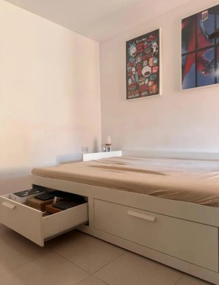Cama nido IKEA Brimnes blanca
