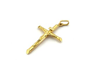 E1810930-48    Crucifijo Oro 18k