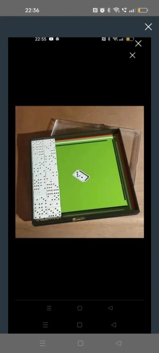 Juego de dominó para viaje con iman