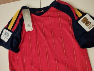 Equipación España Fútbol Adidas Talla 28