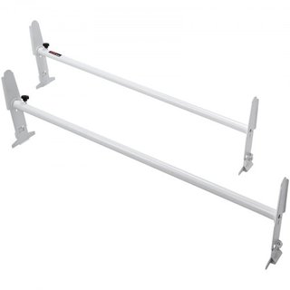 Soporte de Escalera para Techo de Furgoneta, Soportes de Escalera de Aleación de Acero de 2 Barras, Ajustable de 1200-2000 mm, Capacidad de 227 kg, Soporte de Techo Compatible con Furgonetas de Ta...