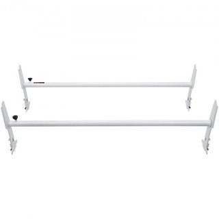 Soporte de Escalera para Techo de Furgoneta, Soportes de Escalera de Aleación de Acero de 2 Barras, Ajustable de 1200-2000 mm, Capacidad de 227 kg, Soporte de Techo Compatible con Furgonetas de Ta...