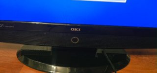 Monitor OKI Negro 19 pulgadas.