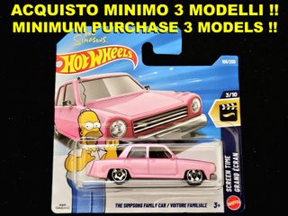 Hot Wheels The Simpsons Family Car