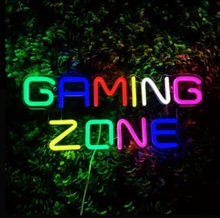 Lampada Neon LED "GAMING ZONE"