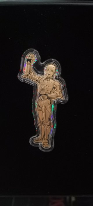 Moneda Plata Star Wars C-3PO 1 oz