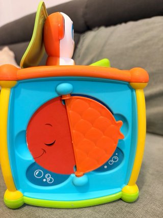 Cubo actividades de clementina para bebé