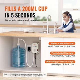 Bomba de dispensador de agua de 3.8 L 40psi Cafetera Auto Presión Alta Reputación