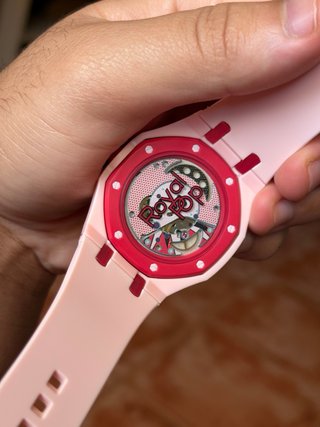 Reloj Swatch APx Rosa y Rojo