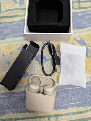 TOZO T6 Auriculares Bluetooth 5.3 Beige 014777