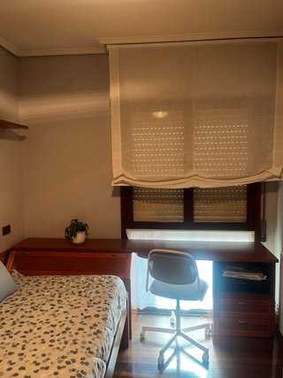 Cama nido con escritorio y estantes