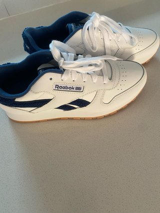 Zapatillas Reebok Classic Blancas y Azules