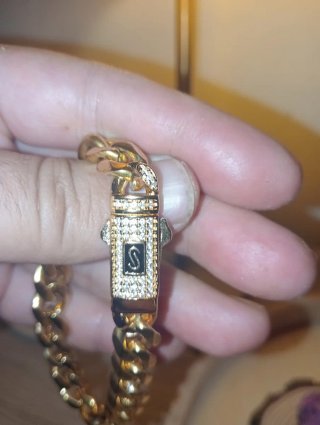 Pulsera Mónaco Acero Laminado 14k