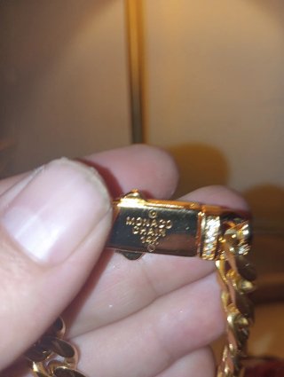 Pulsera Mónaco Acero Laminado 14k