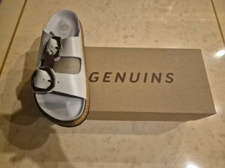 Sandalias de Piel Blanca Talla 39