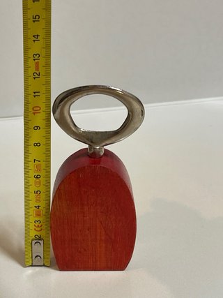 Apribottiglie vintage legno anni '80