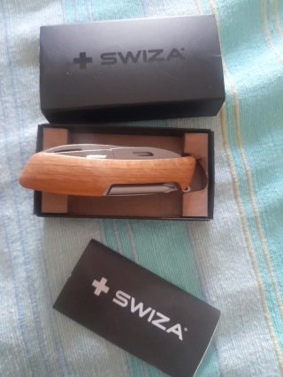 Coltellino SWIZA D10 manico legno