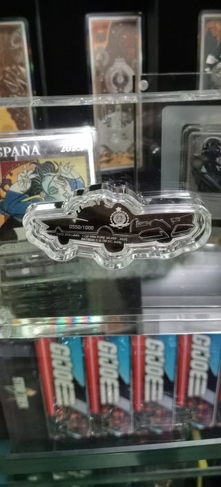 Moneda Plata DC Batman