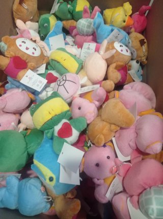 Lote 300 Peluches Variados