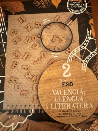 Valencià, Llengua i Literatura, 2 ESO, Operació...