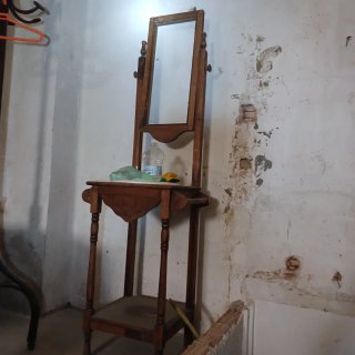 Perchero Tonet y Palanganero Madera