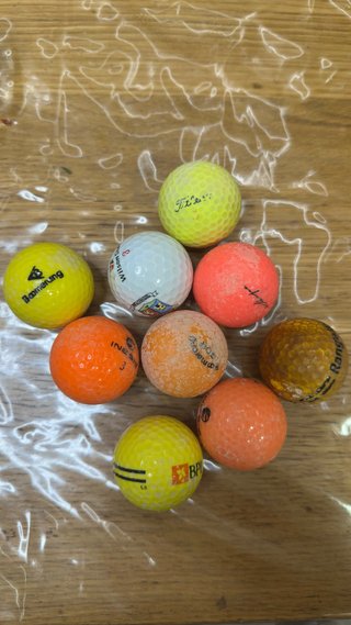 Pelotas de golf 9 unidades