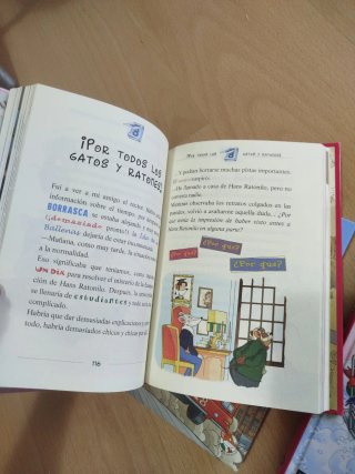 Libros 1,2,6,9 y 16 Tea Stilton