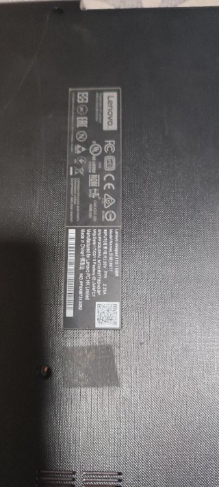 Ordenador Portátil Lenovo Negro " Para Piezas "