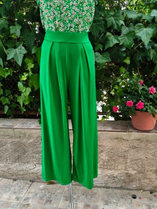 Pantalones Palazzo Verdes
