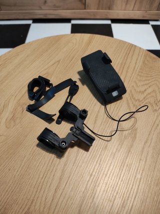 Soporte móvil MTB + Power Bank + Linterna + Bocina