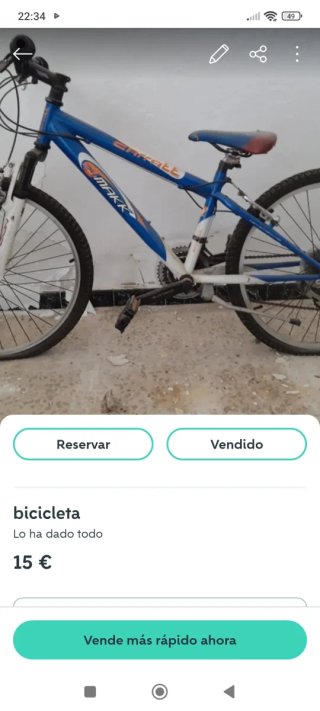 Bicicleta de montaña MAKK