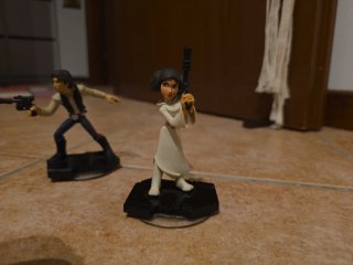 Disney Infinity Star Wars Han Solo & Leia
