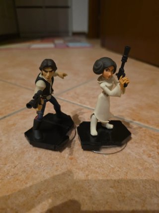 Disney Infinity Star Wars Han Solo & Leia