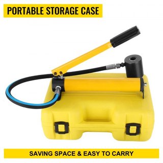 6 Die 10 Ton Hydraulic Knockout Punch 1.3 cm a 5.1 cm Kit de Herramientas Cortador Controlador, Juego de Cortadores de Sierra para Conduit Eléctrico Taladro de Metal