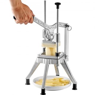 Cortador de Verduras y Frutas Comercial con Cuchilla de 0.64 cm, Dicer Profesional de Alimentos Pesado, Cortador de Papas Fritas Kattex, Cortador de Cebolla de Acero Inoxidable para Tomate, Pimien...