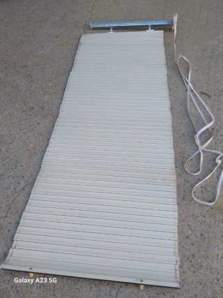 Persiana aluminio 0.87 x 2.32 m