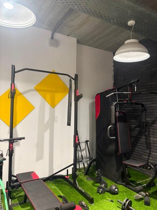 Palestra a casa poco utilizzata