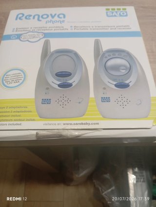 Receptor y Emisor Bebé Saro Renova Phone